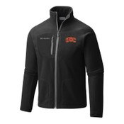 USC Trojans Men's Columbia Black Fast Trek II Full Zip Fleece Jacket